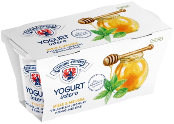 Honig/Melisse Vollmilchjoghurt 2x125g