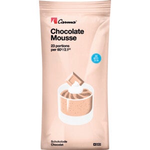 Carma Mousse Chocolate dunkelle Schokolade mit Gelatine 00g