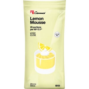 Carma Mousse Zitronengeschmack ohne Gelatine 5000g