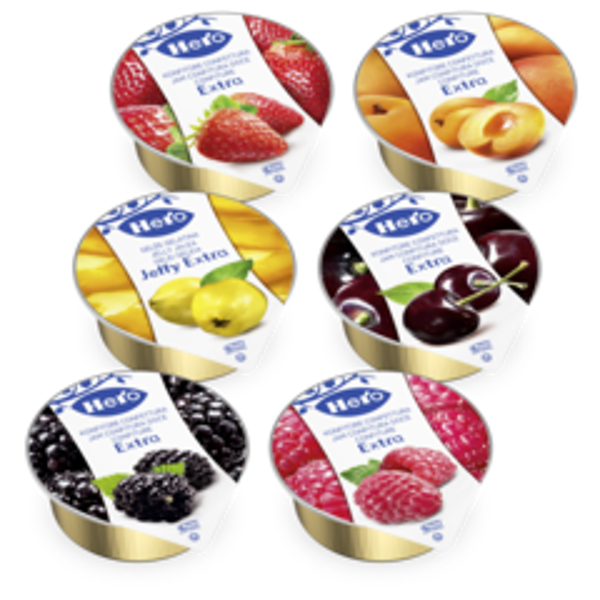 Hero Konfitüre Portionen assortiert A 25g 72Stk
