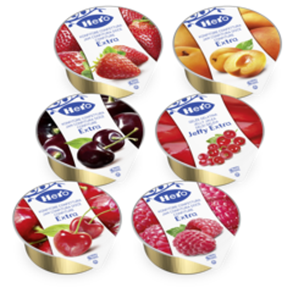 Hero Konfitüre Portionen assortiert CC25g 120Stk
