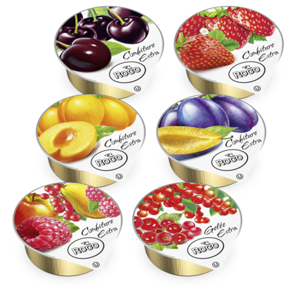 Roco Konfitüre assortiment ohne Kerne Portionen