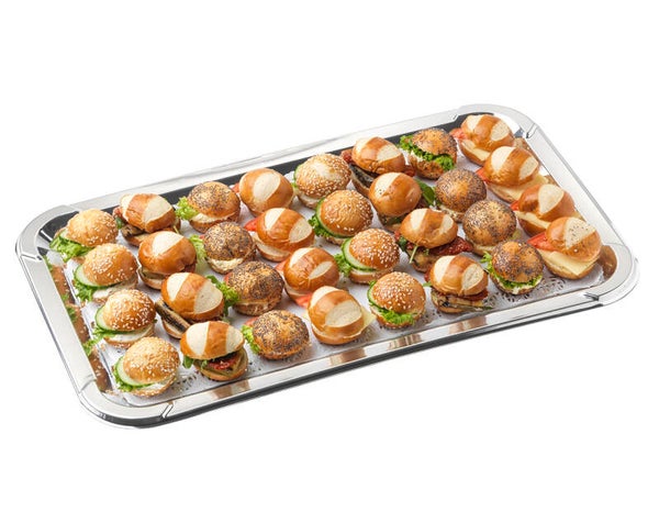 Mini Laugensandwiches fleischlos