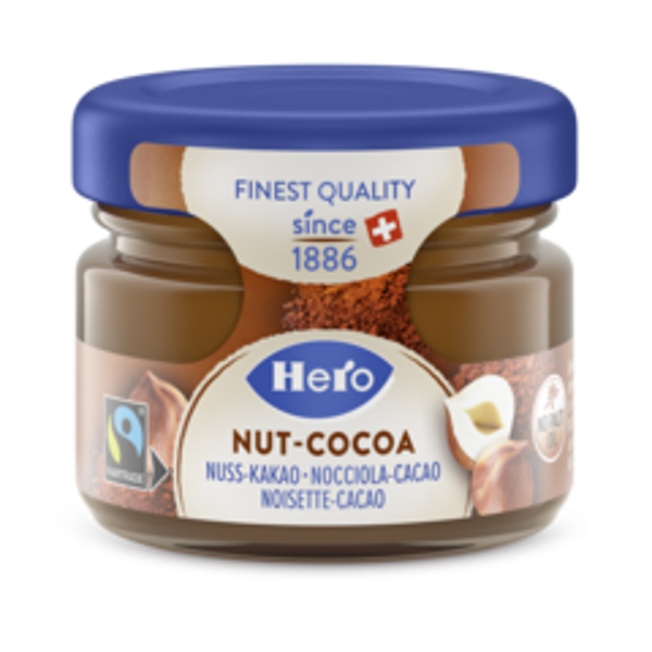 Max Havelaar Nuss- Kakao Glas 28.3g 72 Stk