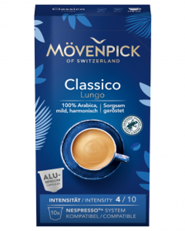 Mövenpick Classico Lungo Kapseln 8x10 Stk