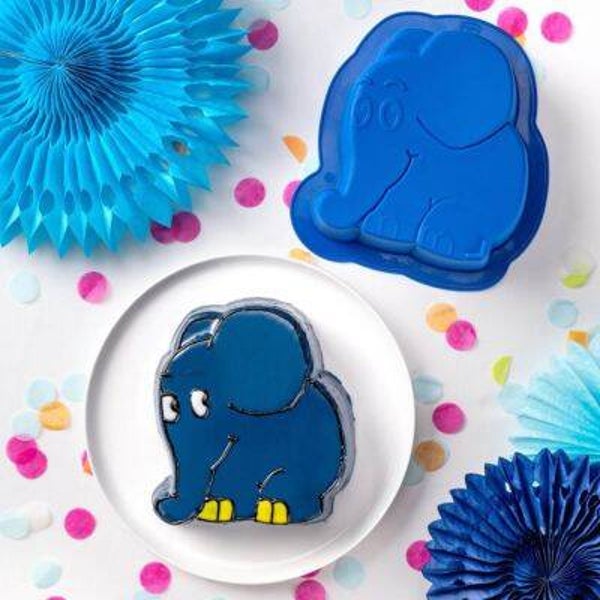 Motivbackform Elefant Silikon