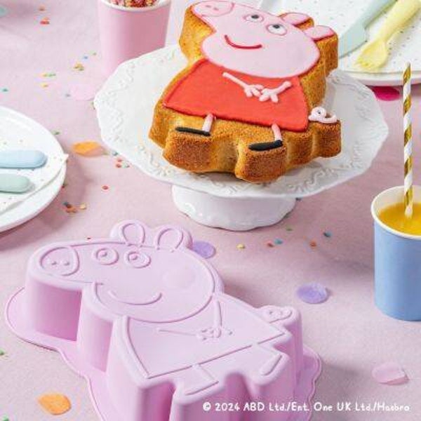 Silikon Motivbackform Peppa