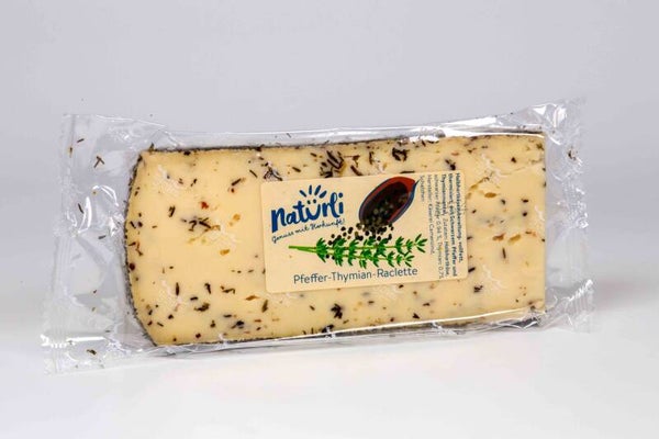 Raclette Thymian-Pfeffer 200g