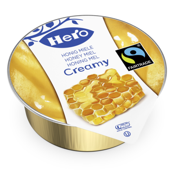 Hero Bienenhonig cremig ausländisch Portionen