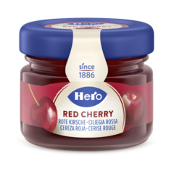 Rote Kirschenkonfitüre Glas 28.3 g 72 Stk