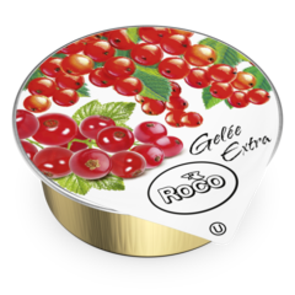 Roter Johannisbeergelee Portionen 25g 120Stk