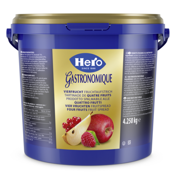 Vierfrucht Konfitüre 4.25 Kg