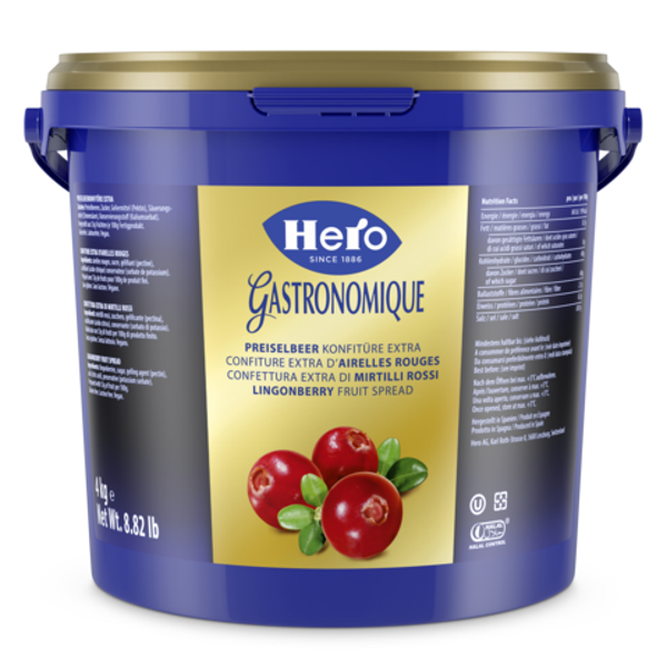 Preiselbeeren Konfitüre 4.25 Kg