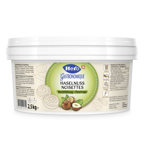 Hero Haselnuss Backfüllung 2.5 Kg