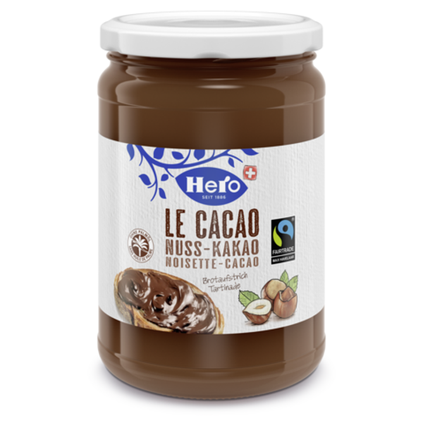 Fairtrade Kakao Brotaufstrich ohne Palmfett 6x680g