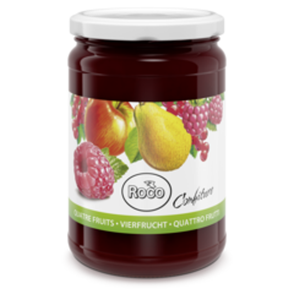 Roco vierfrucht Konfitüre 750g