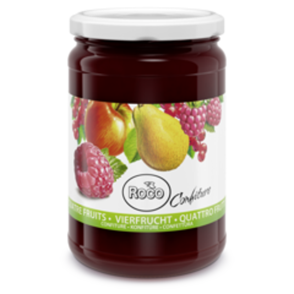 Roco Vierfruchtkonfitüre 750g