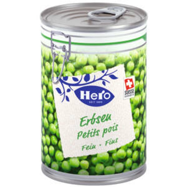 Hero Erbsen fein 11420g
