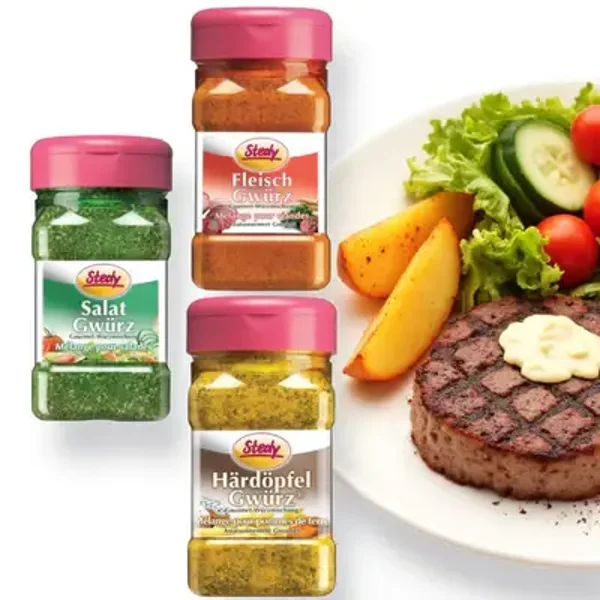 Stedy Küchenhelden 3er Gewürzset