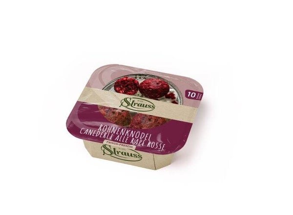 Rohnenknödel 4x80g - 320g (Rote-Beete)