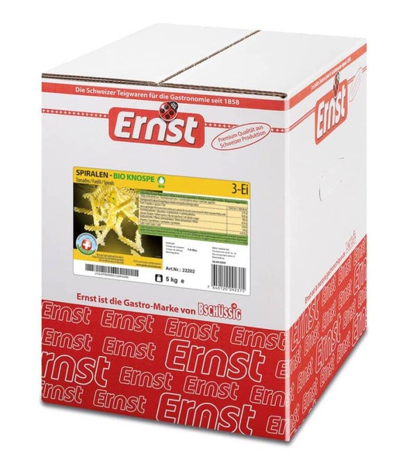 Ernst Spiralen 3-Ei Bio Knospe 5 Kg