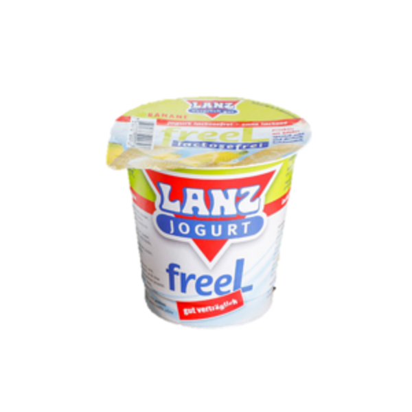Joghurt Bananen lactosefrei 125g