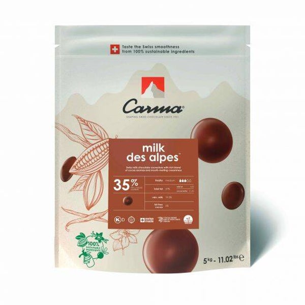 Carma Couverture Milk des Alpes 35%
