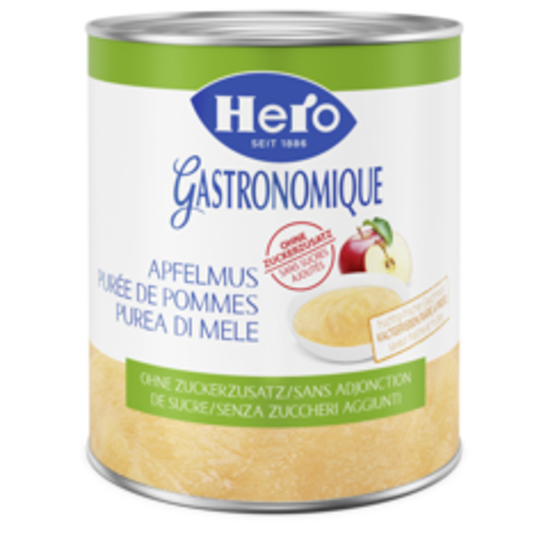 Hero Apfelmus ohne Zucker 1x3.14 kg
