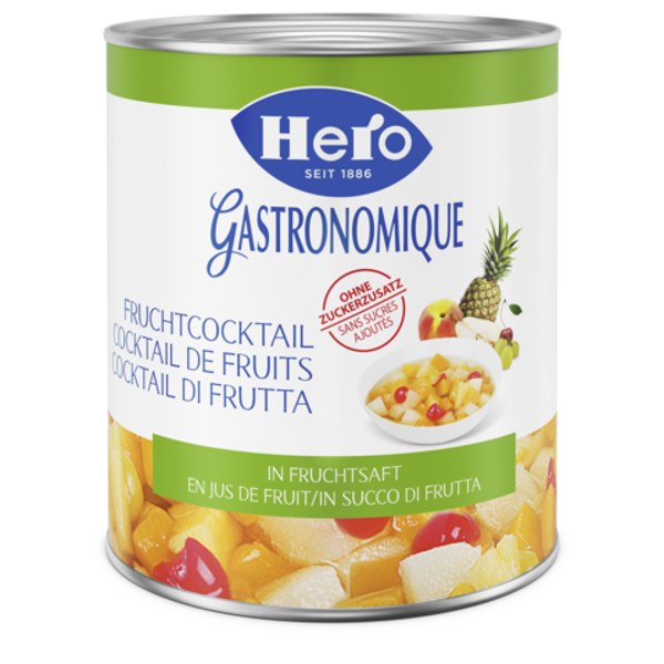 Fruchtcockteil ohne Zucker 6x3 Kg