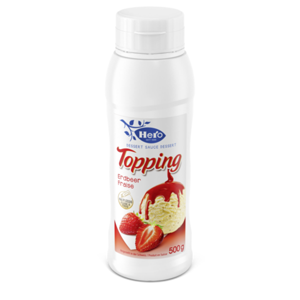 Hero Topping Erdbeer 500g