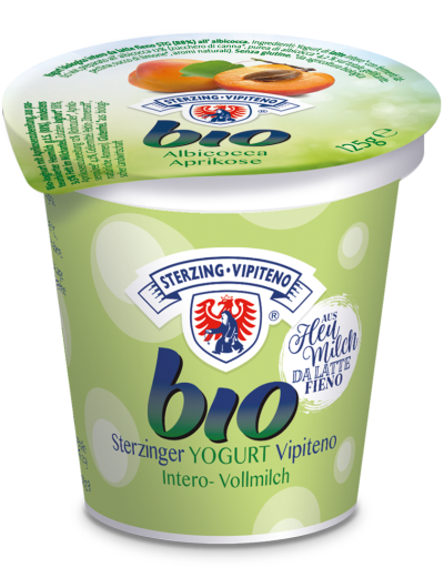 Bio Aprikosen Vollmilchjoghurt aus Heumilch 1x125g
