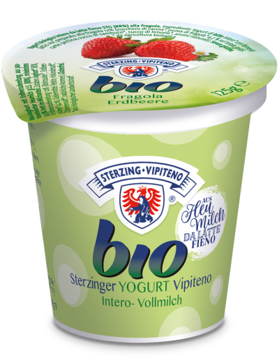 Bio Erdbeere Vollmilchjoghurt aus Heumilch 1x125g