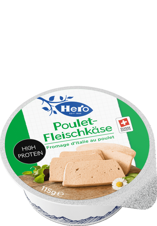 Hero Poulet-Fleischkäse