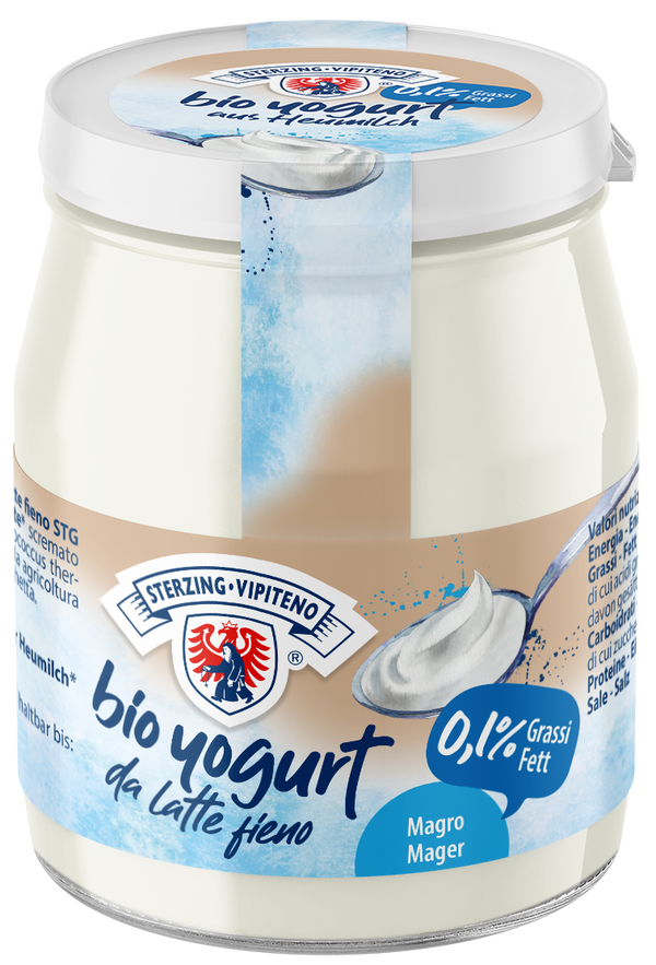 Bio Magermilchjoghurt Mager Natur 10x150g Glutenfrei