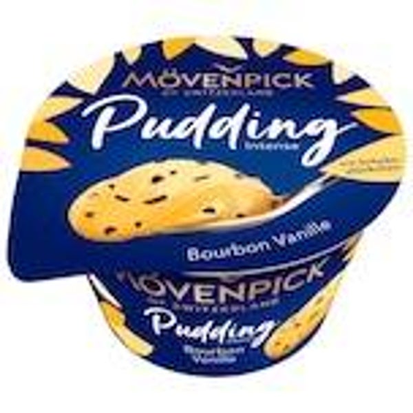 Sahnepudding Vanille Schockoladen Stück