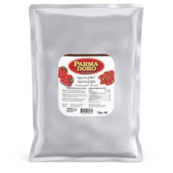 Parmadoro Peperoni grilliert Streifen ohne Haut 6x1 Kg