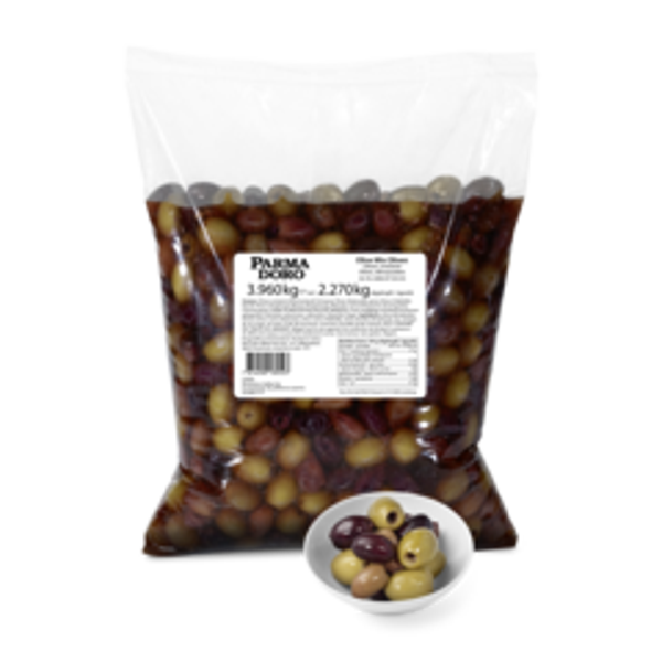 Parmadoro Oliven Mix entsteint 2x3.9 Kg