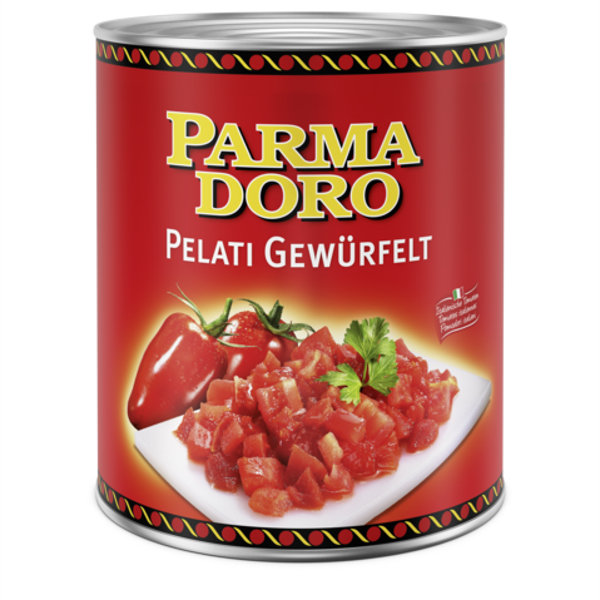 Parmadoro Pelati gewürfelt 6x2.95 Kg