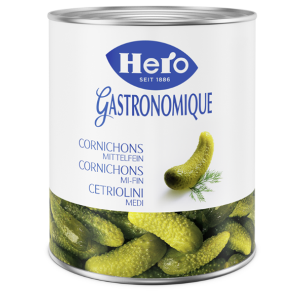 Cornichons mittelfein 6x2.9 Kg