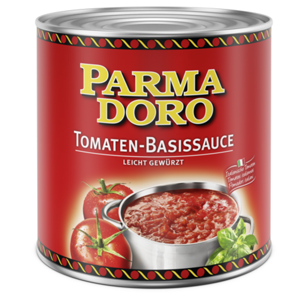 Parmadoro Tomatenbasissauce 6x2.5 Kg