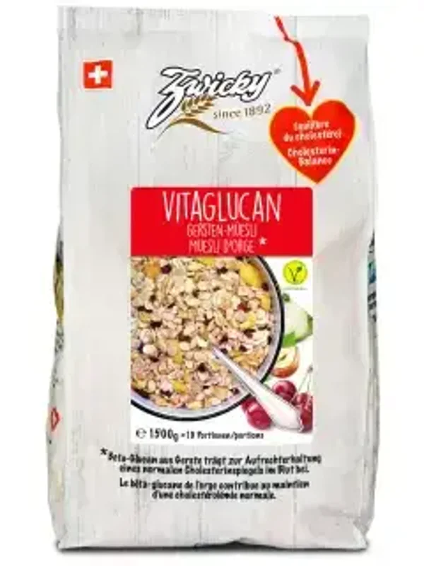 Zwicky Vitaggluce Müesli , cholestrin 1.5kg Vegan