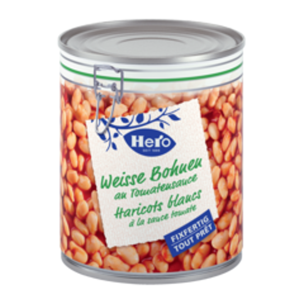 Hero Weisse Bohnen an Tomatensauce 1x880g