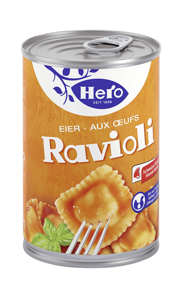 Hero Eier Ravioli Dose