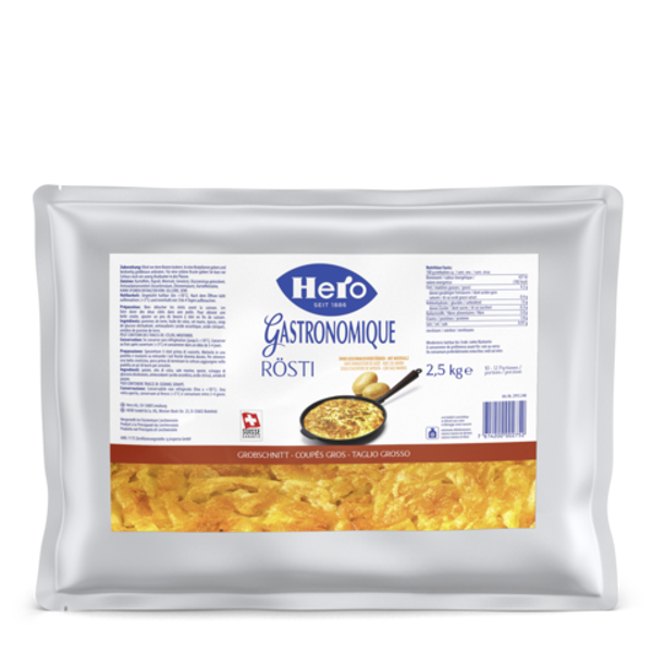 Rösti, grobschnit 4x2.5 Kg