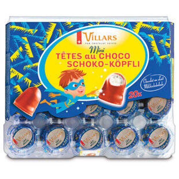Perrier Choco-Köpfli Milch Mini 20 Stück