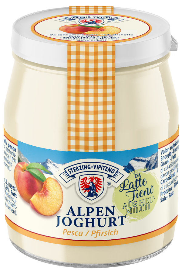 Alpenjoghurt 10x150g Pfirsich Glutenfrei