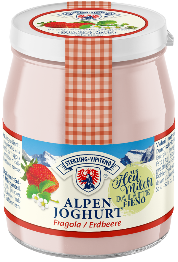 Alpenjoghurt 10x150g Erdbeer Glutenfrei