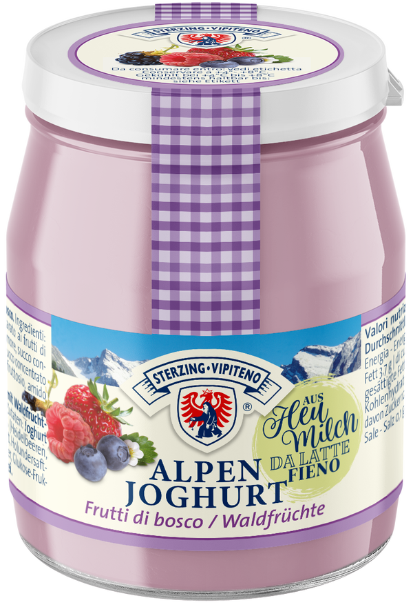Alpenjoghurt 10x150g Waldfrucht Glutenfrei