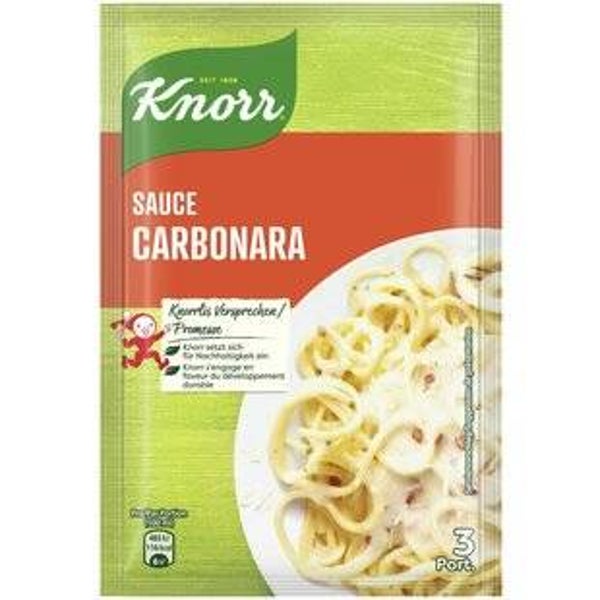 Knorr Salsa Pasta Carbonara