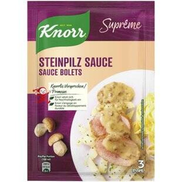 Knorr Steinpilzsauce
